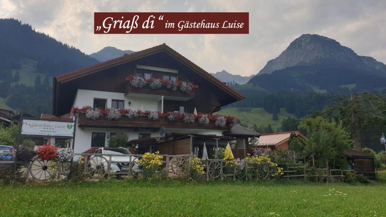 Gastehaus Luise Leilighet Oberstdorf Eksteriør bilde